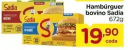 Carrefour Hambúrguer bovino Sadia oferta