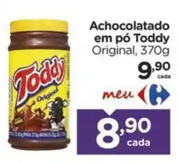 Carrefour Achocolatado em pó Toddy Original, oferta