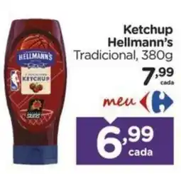 Carrefour Ketchup Hellmann's Tradicional, oferta