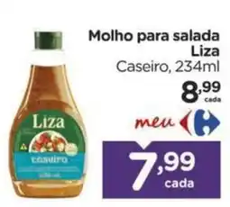 Carrefour Molho para salada Liza oferta