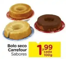 Carrefour Bolo seco Carrefour Sabores oferta