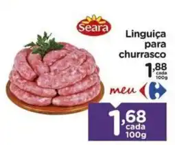 Carrefour Linguiça para churrasco oferta
