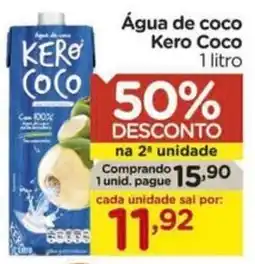 Carrefour Água de coco Kero Coco oferta