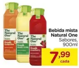 Carrefour Bebida mista Natural One Sabores, oferta