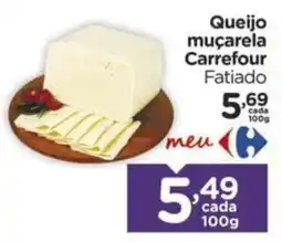 Carrefour Queijo muçarela Carrefour Fatiado oferta