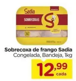 Carrefour Sobrecoxa de frango Sadia Congelada, Bandeja, oferta