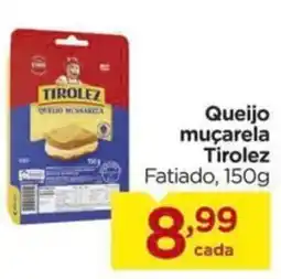 Carrefour Queijo muçarela Tirolez Fatiado, oferta
