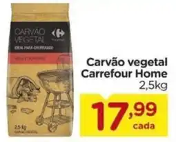 Carrefour Carvão vegetal Carrefour Home oferta