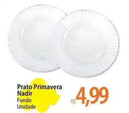 Atacadão Prato Primavera Nadir Fundo Unidade oferta