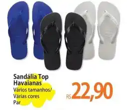 Atacadão Sandália Top Havaianas oferta