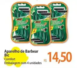 Atacadão Aparelho de Barbear Bic Comfort oferta