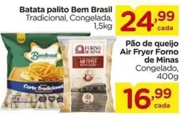 Carrefour Batata palito Bem Brasil Tradicional, Congelada, oferta