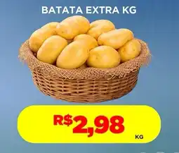 Supermercado Porecatu Batata extra oferta