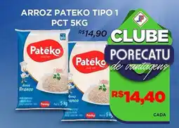 Supermercado Porecatu Arroz pateko tipo 1 oferta