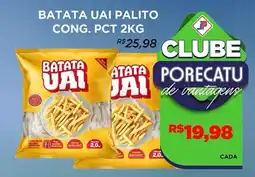 Supermercado Porecatu Batata uai palito cong. pct oferta