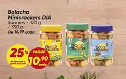 Dia Bolacha Minicrackers DIA oferta