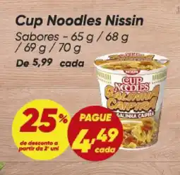 Dia Cup Noodles Nissin oferta
