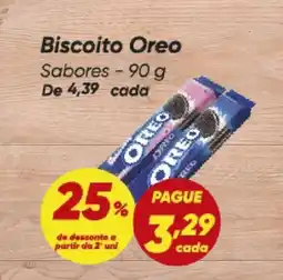 Dia Biscoito Oreo Sabores oferta