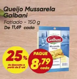 Dia Queijo Mussarela Galbani Fatiado oferta