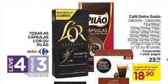 Carrefour Café Dolce Gusto oferta