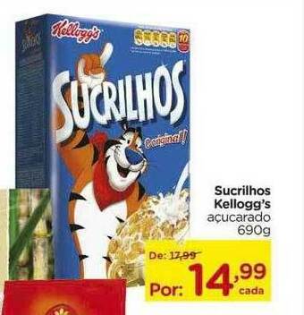 Carrefour Sucrilhos Kellogg's Açucarado oferta