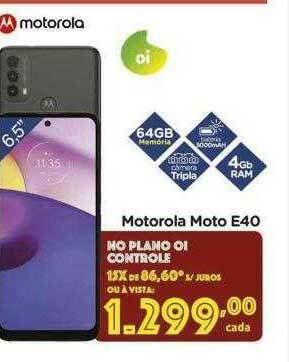Carrefour Motorola Moto E40 oferta