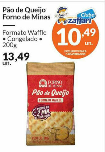 Zaffari Pão De Queijo Forno De Minas oferta