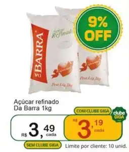 Giga Atacado Açúcar refinado Da Barra oferta