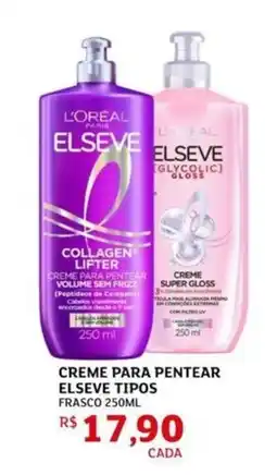 Assaí Atacadista Creme para pentear elseve tipos oferta