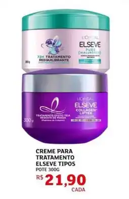 Assaí Atacadista Creme para tratamento elseve tipos pote oferta