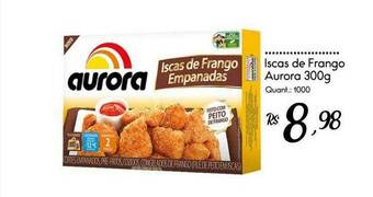 Giassi Supermercados Iscas De Frango Aurora oferta