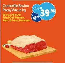 GoodBom Contrafilé Bovino Peça Vacuo Kg oferta