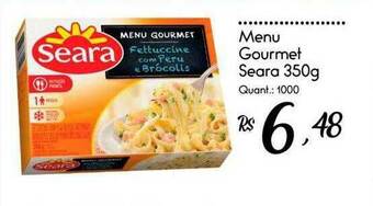 Giassi Supermercados Menu Gourmet Seara oferta