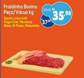 GoodBom Fraldinha Bovina Peça Vacuo Kg oferta