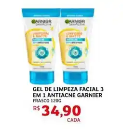 Assaí Atacadista Gel de limpeza facial 3 em 1 antiacne garnier frasco oferta