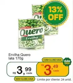 Giga Atacado Ervilha Quero lata 1 oferta