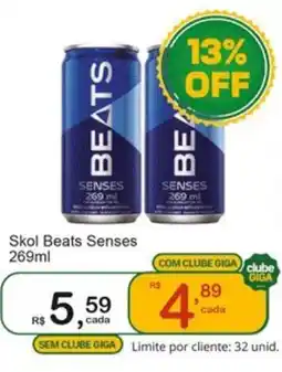Giga Atacado Skol Beats Senses oferta