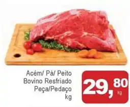 Mineirão Atacarejo Acém/ Pá/ Peito Bovino Resfriado Peça/Pedaço oferta