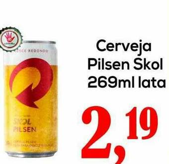 Cerveja Pilsen Skol