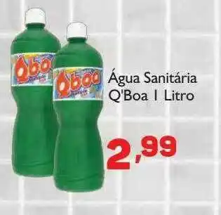 Supermercados ABC água Sanitária Q'boa oferta