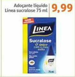 Sonda Adoçante Líquido Linea Sucralose oferta
