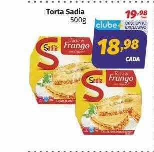 Supermercados Cidade Canção Torta Sadia oferta