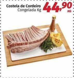 Supermercados Cidade Canção Costela De Cordeiro Congelada Kg oferta