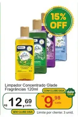 Giga Atacado Limpador Concentrado Glade Fragrâncias oferta