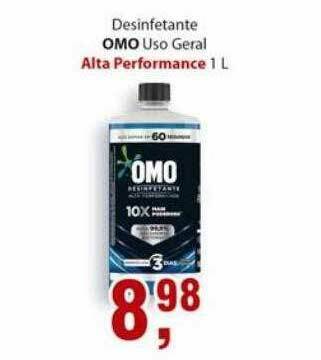 Supermercados Mundial Desinfetante Omo Uso Geral Alta Performance oferta