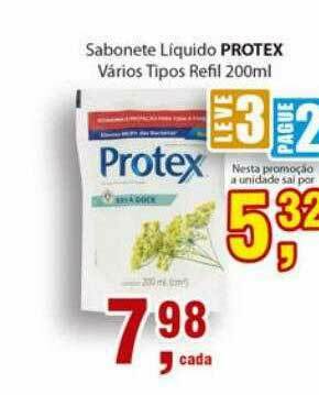 Supermercados Mundial Sabonete Líquido Protex Vários Tipos Refil oferta