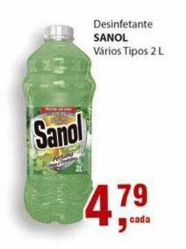 Desinfetante Sanol Vários Tipos