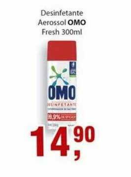 Supermercados Mundial Desinfetante Aerossol Omo Fresh oferta