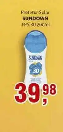 Protetor Solar Sundown Pfs 30 200ml