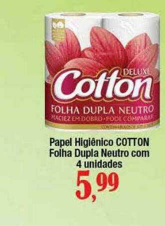 Supermercados Unidos Papel Higiénico Cotton oferta